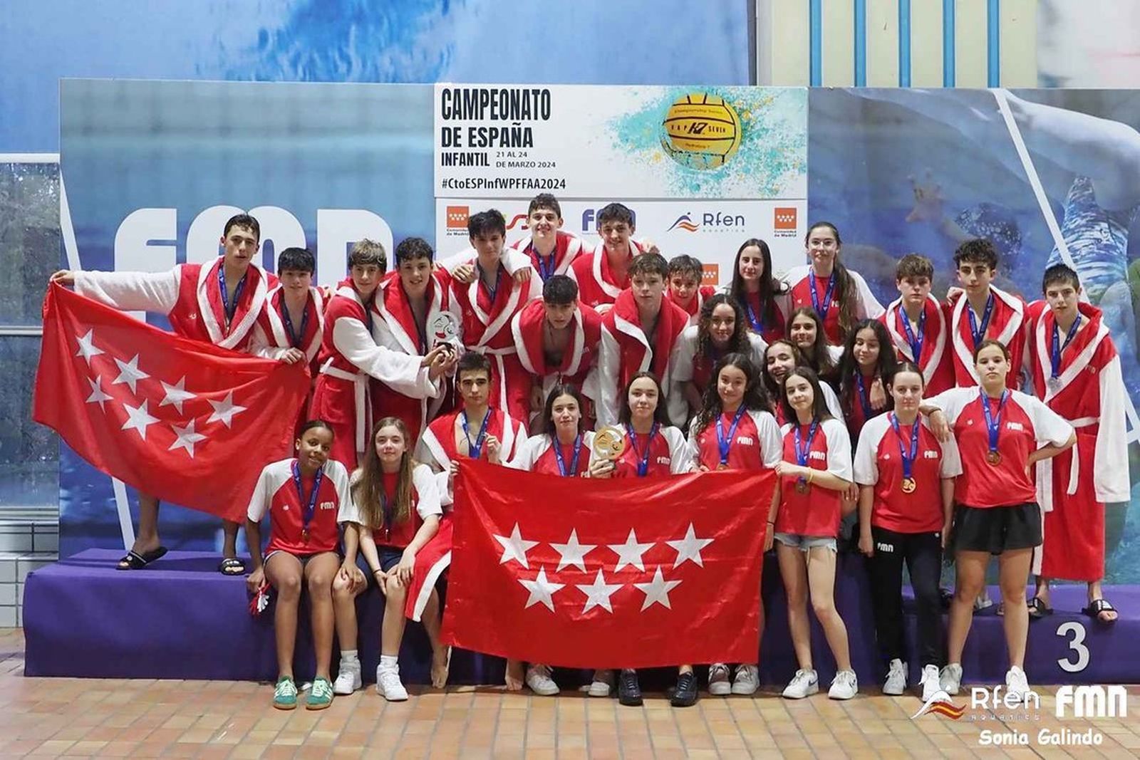 Selecciones infantiles de Madrid de  waterpolo