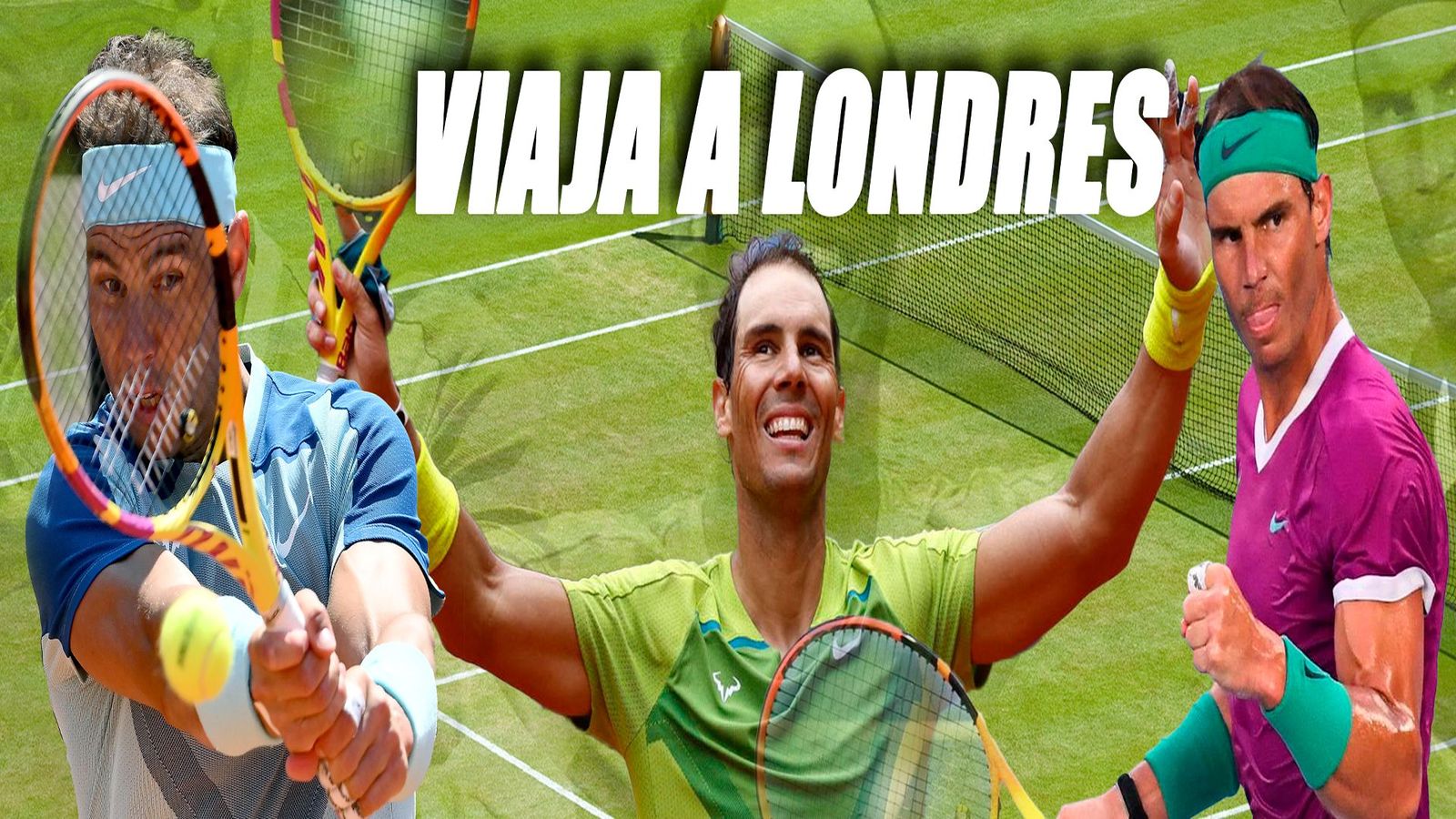 Rafa Nadal quiere jugar en Wimbledon