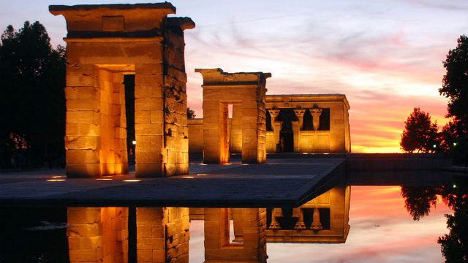 El Templo de Debod cierra desde  hoy por problemas en la climatización