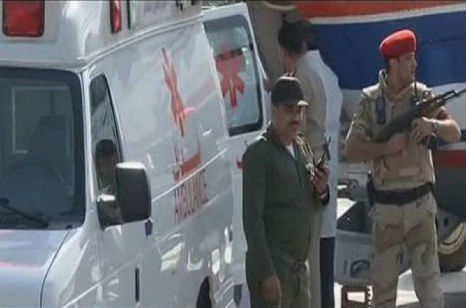 Carru ambulancia Egipto