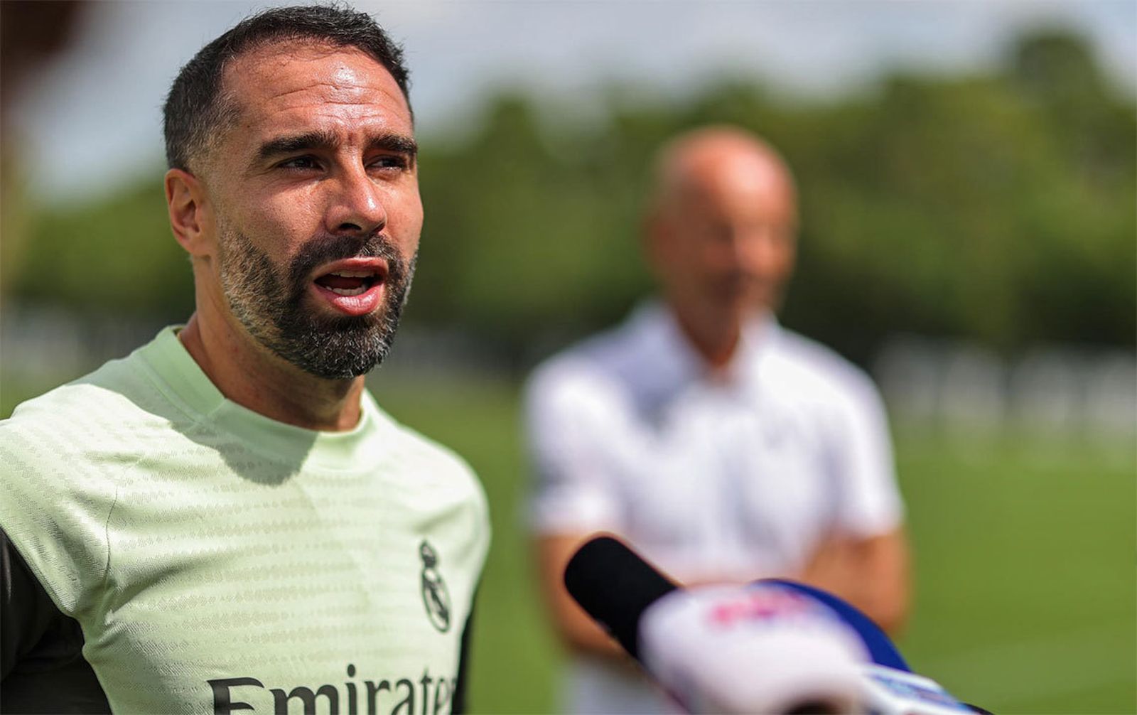 Dani Carvajal dispuesto para jugar: Si me sueltan en el campo yo voy al 100 %