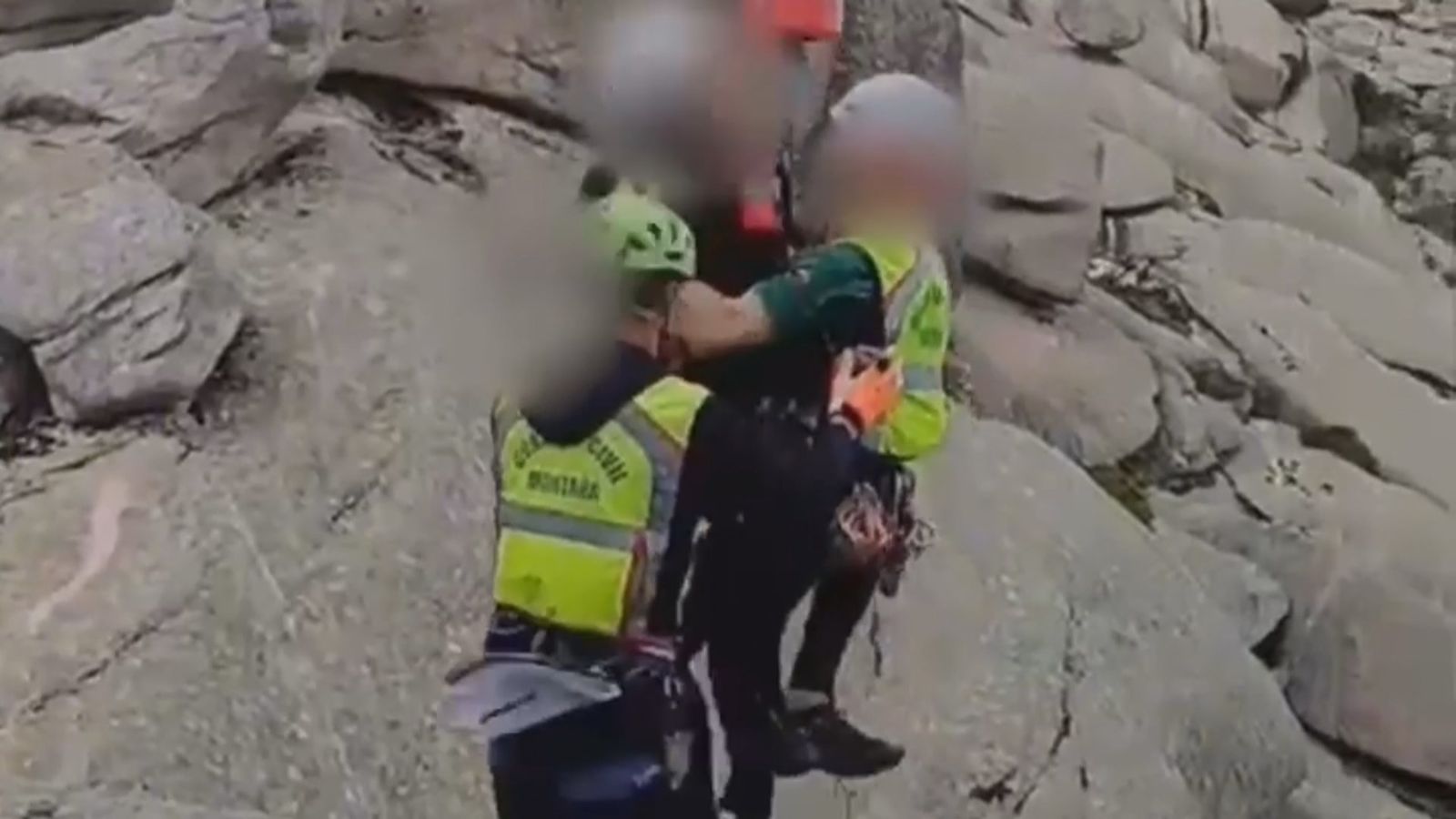La Guardia Civil rescata a dos senderistas en La Pedriza