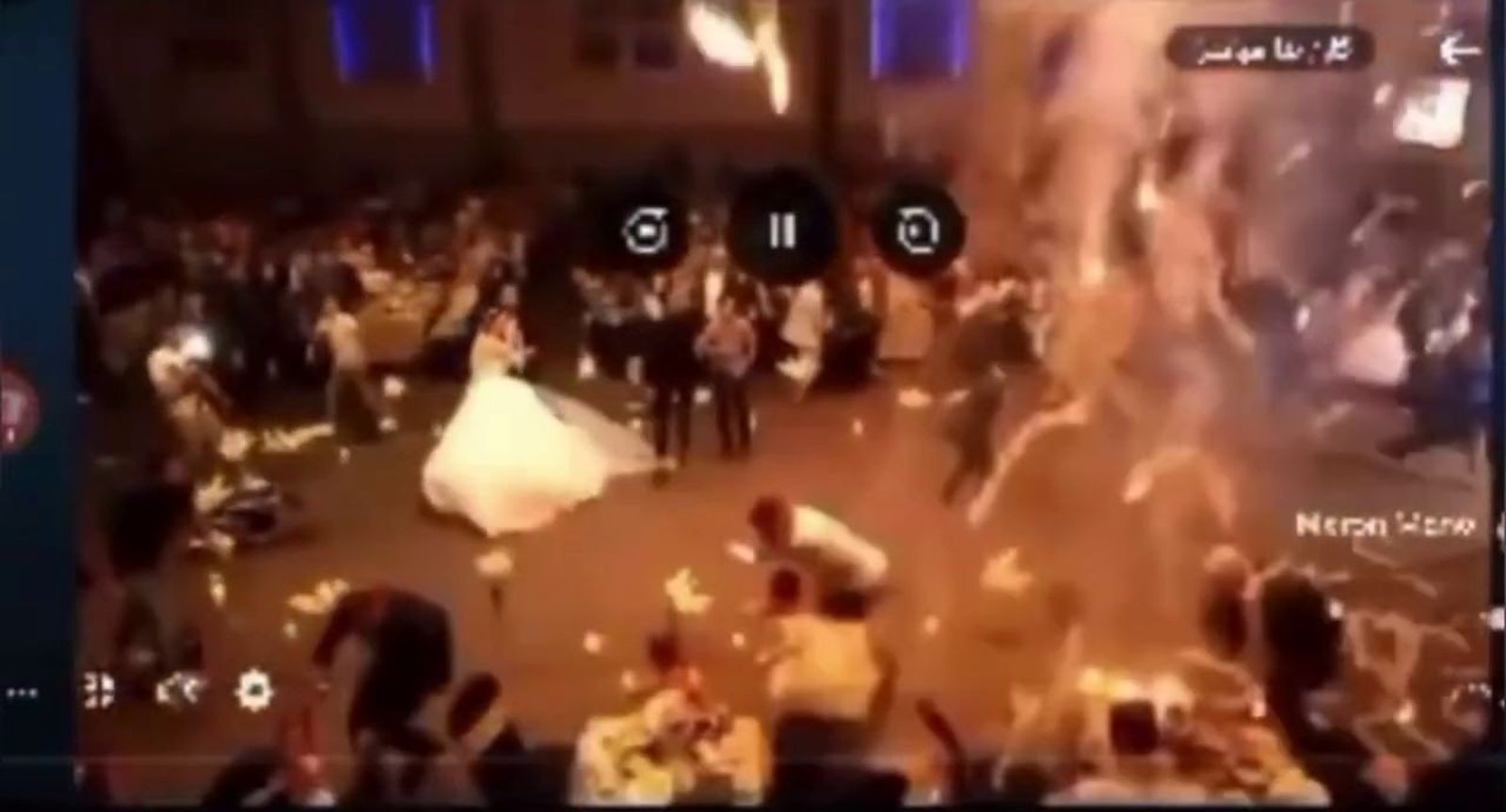 Incendio en una boda provoca más de cien muertos