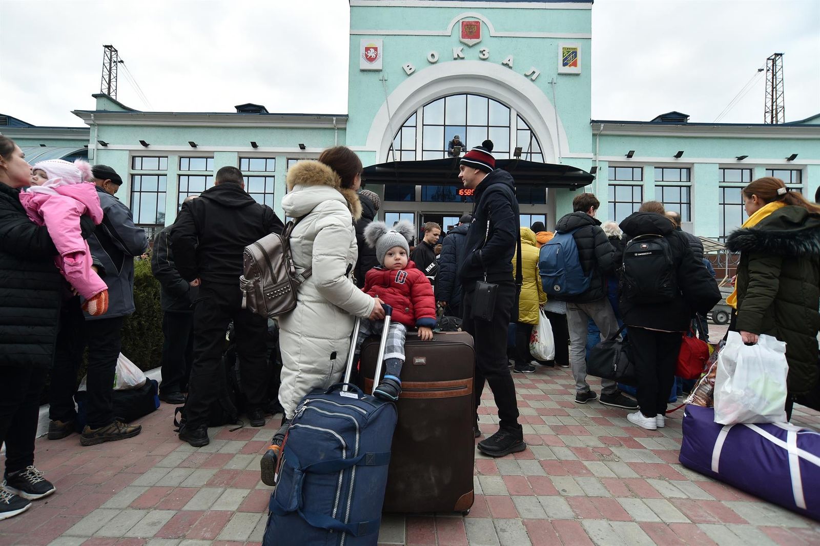 Evacuados de Jerson llegan a Crimea