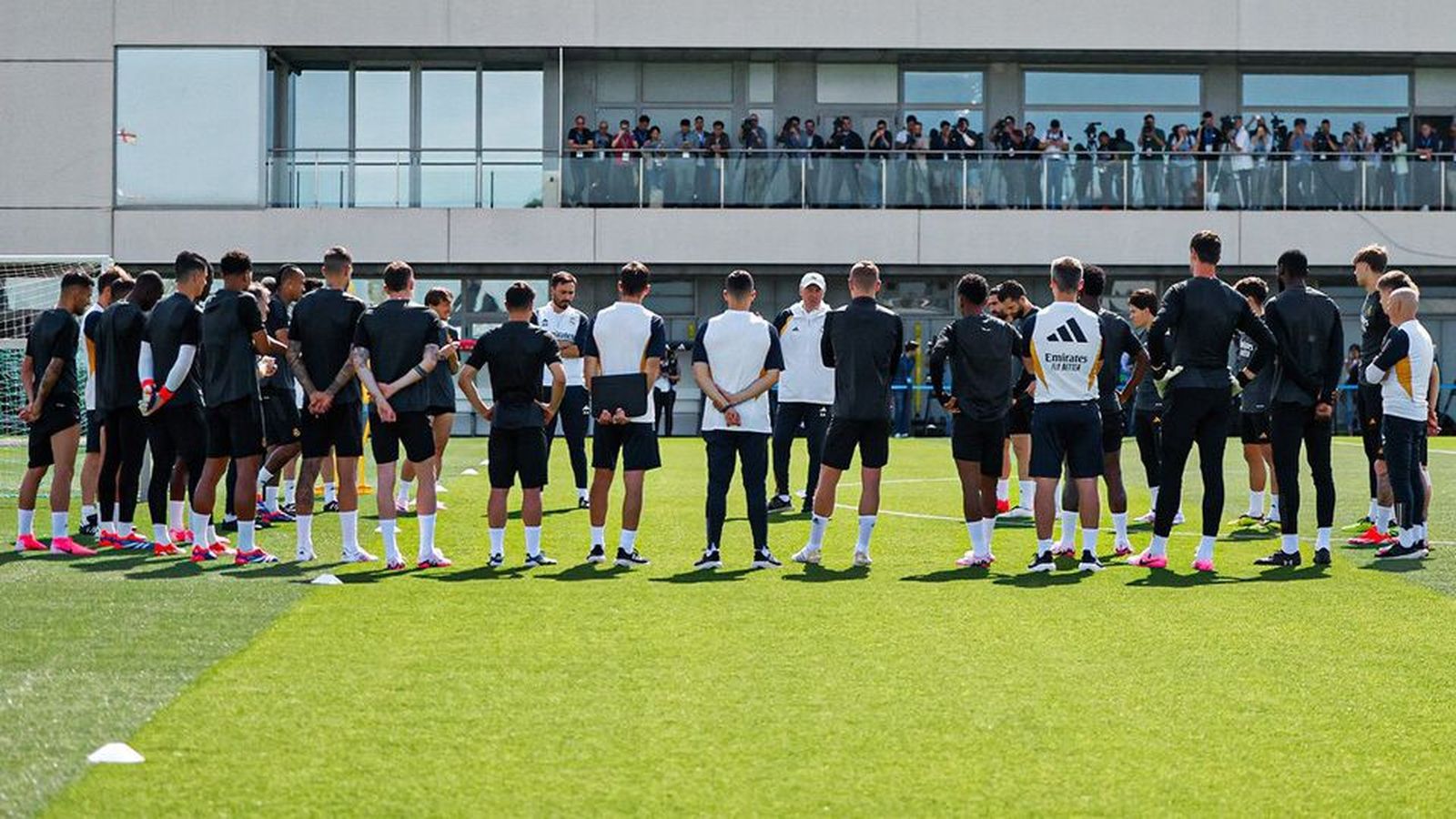 Los jugadores del Real Madrid, plenos de confianza para la final de la Champions