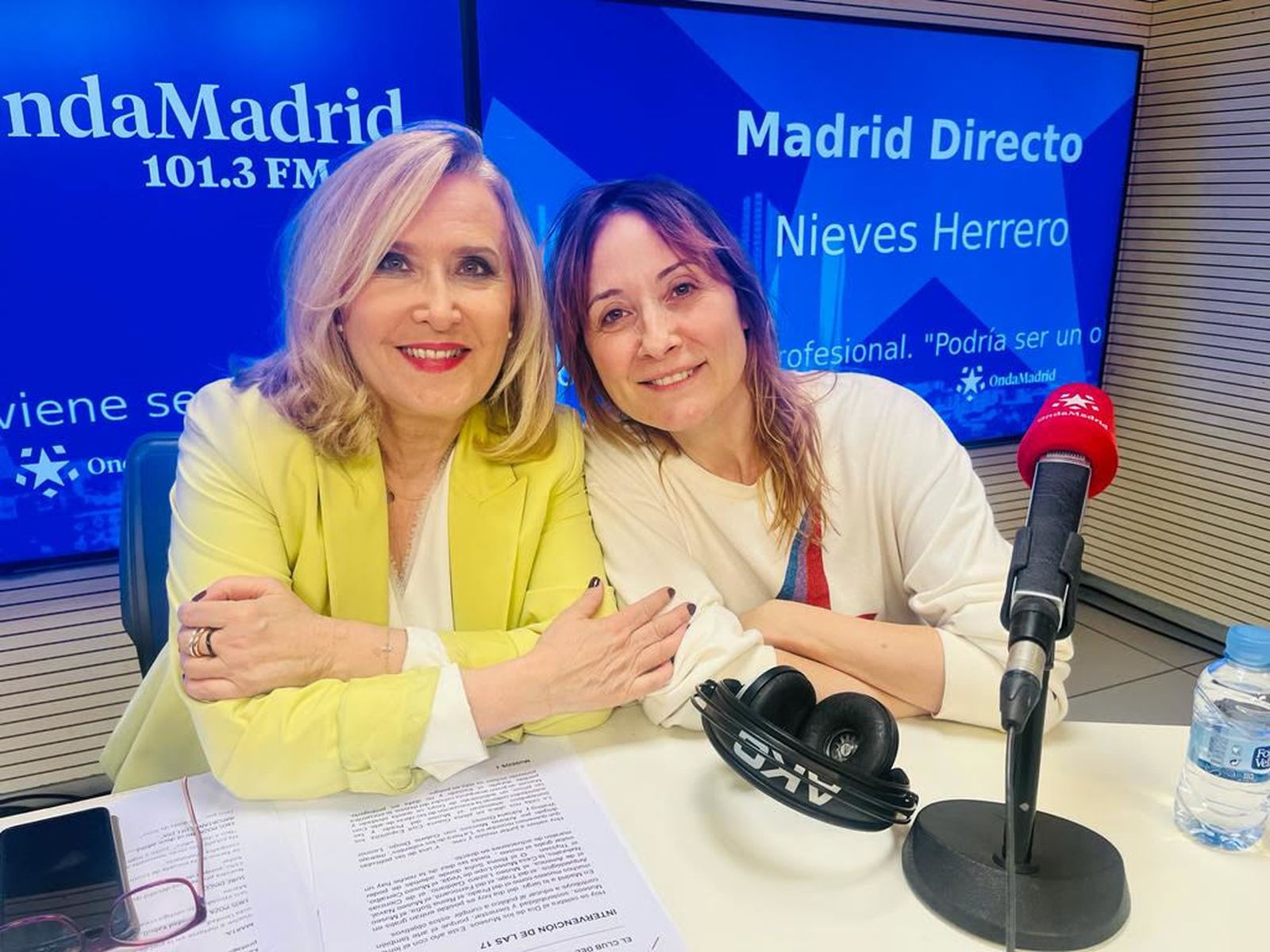 Nieves Herrero y Nathalie Poza