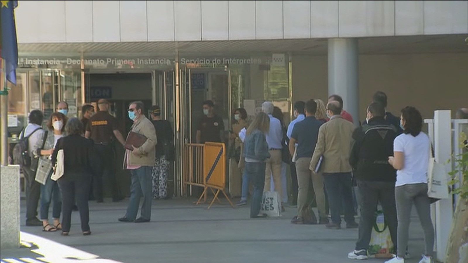 Los Juzgados de Madrid volverán a estar al cien por cien el próximo martes