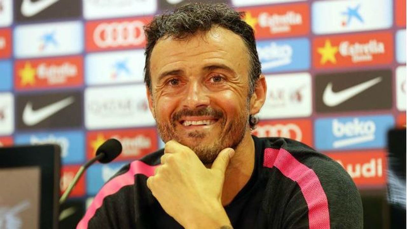 Luis Enrique: "Me gustaría ver un partido limpio"