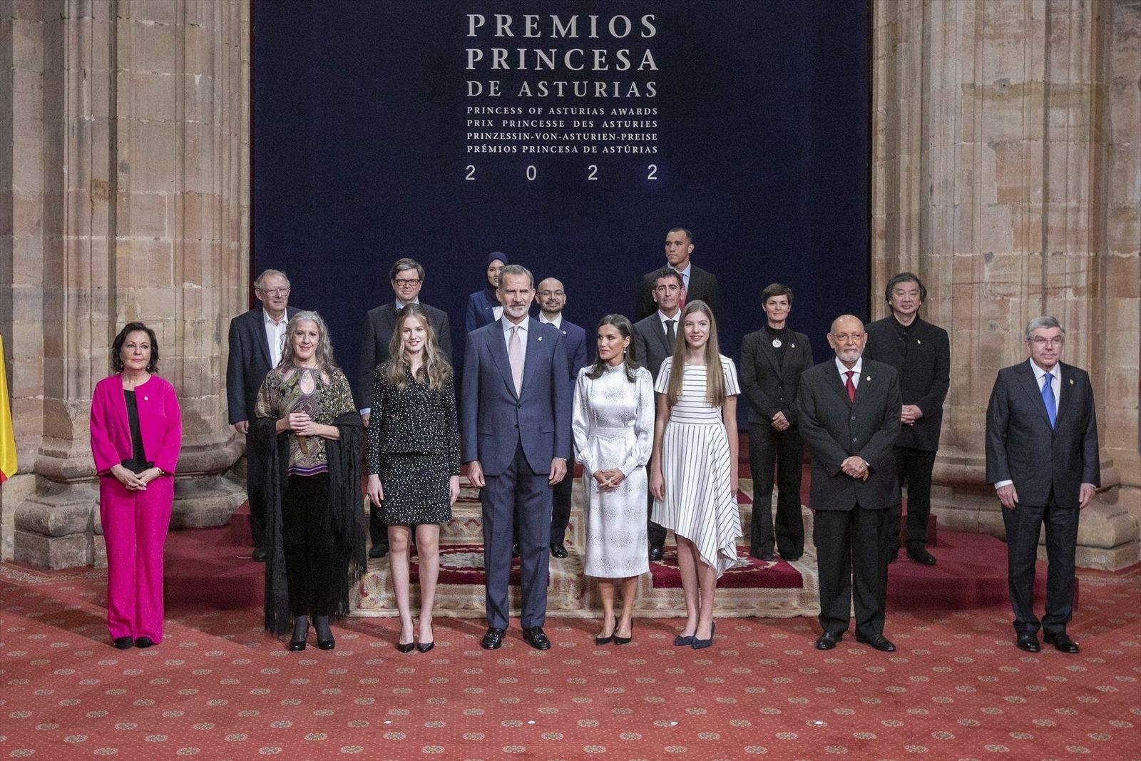 Leonor de Borbón entrega las insignias a los ganadores de los Premios Princesa de Asturias