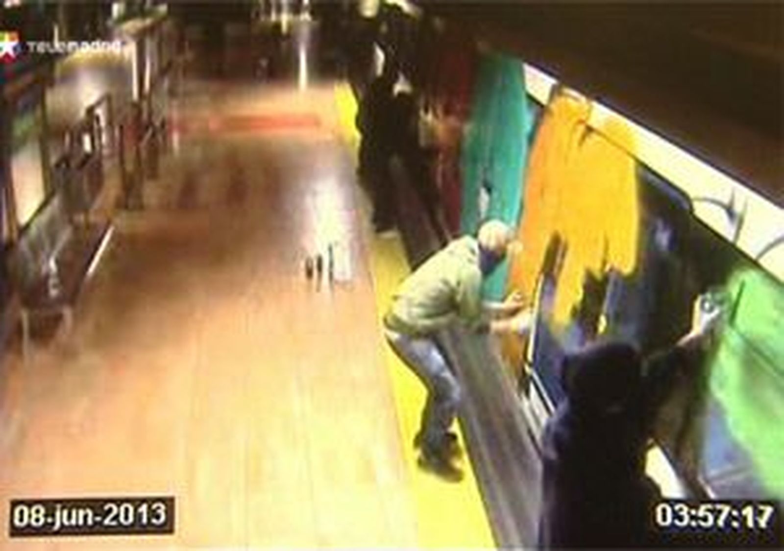 Los grafiteros que atacan metros y trenes es un fenómeno que va a más
