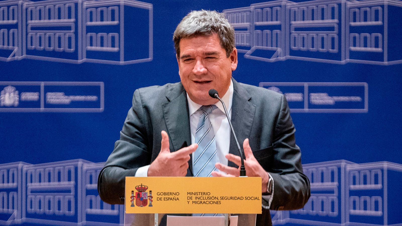 El ministro de Inclusión, Seguridad Social y Migraciones, José Luis Escrivá