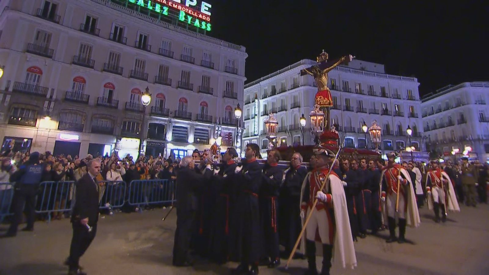 El Ayuntamiento de Madrid instalará 300 sillas en la Puerta del Sol para ver las procesiones de Semana Santa