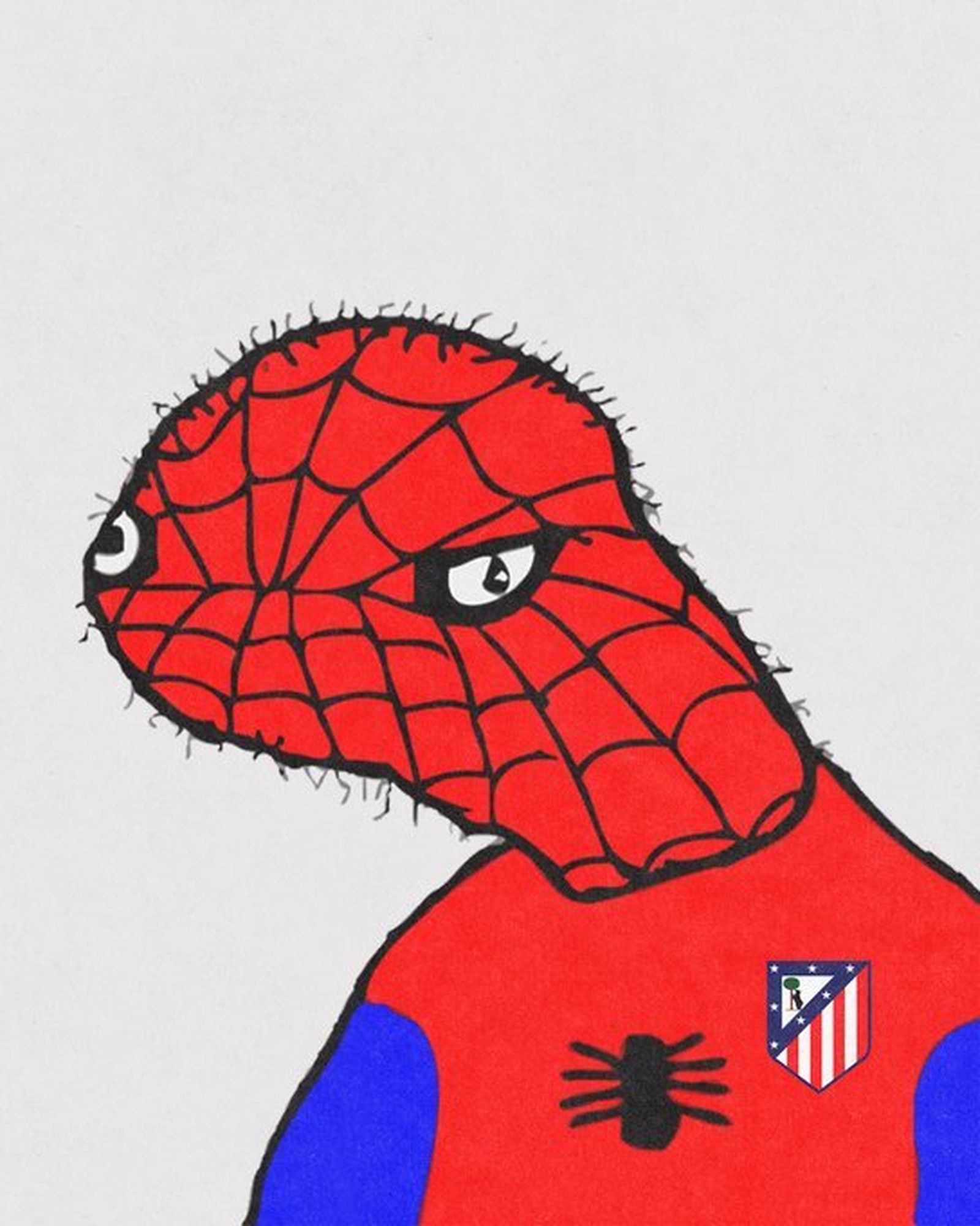 Atlético dibujo Julián Alvarez