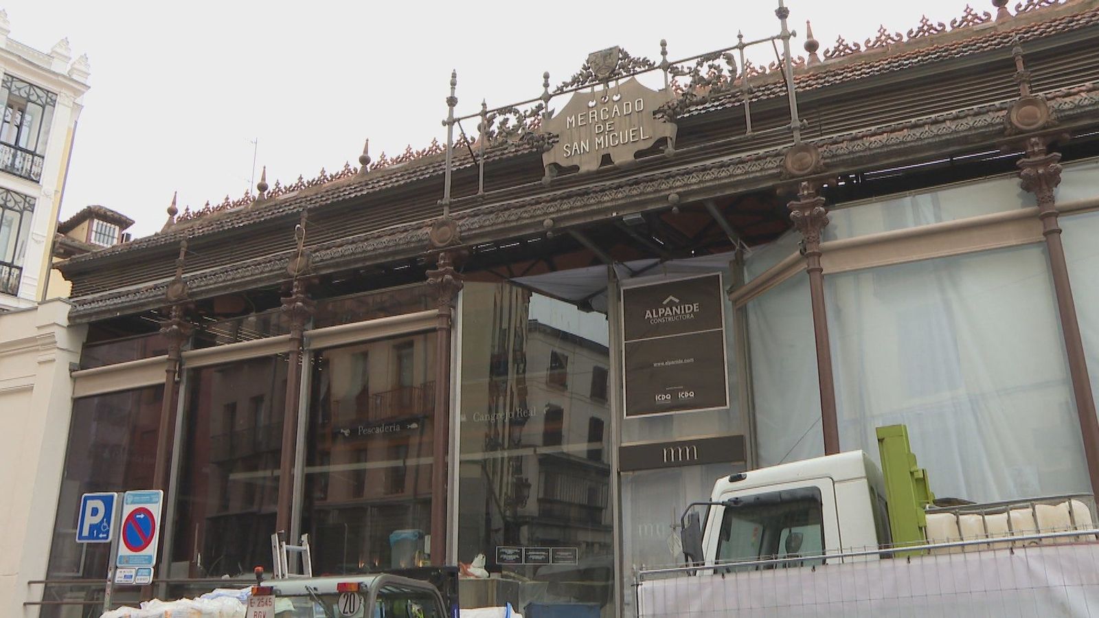Cierra temporalmente el Mercado de San Miguel por obras de conservación