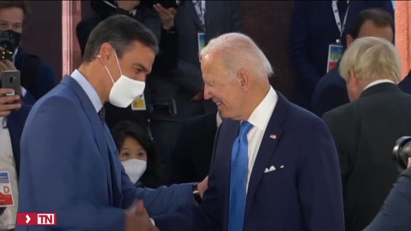 Sánchez habla con Biden