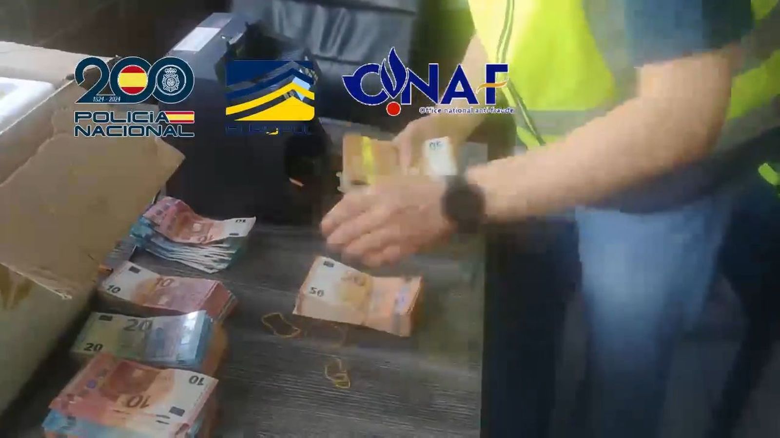 Detenidos ciudadanos chinos de una red de blanqueo de dinero