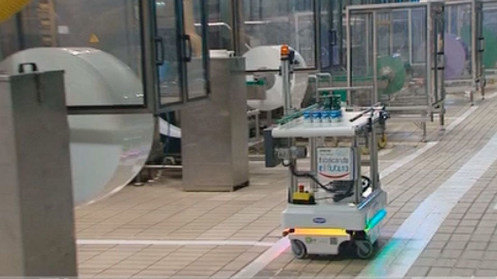Un laboratorio robotizado para hacer yogures inspirado en el hospital de la Paz