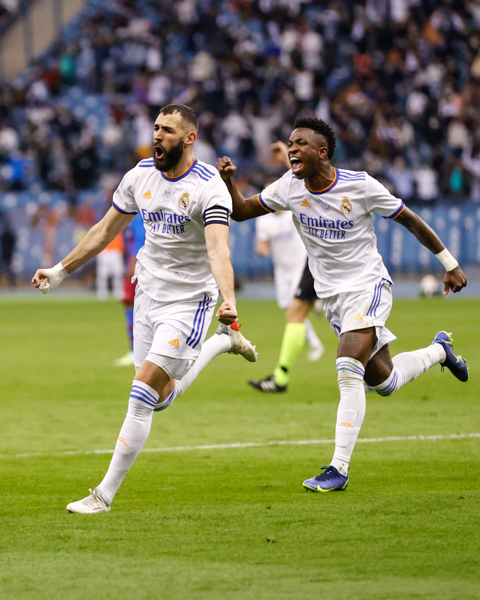 Benzema y Vinicius