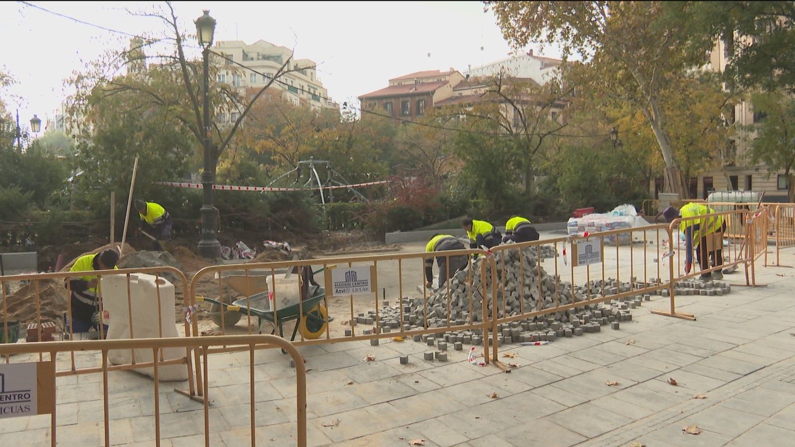 El entorno de Olavide será más peatonal esta primavera