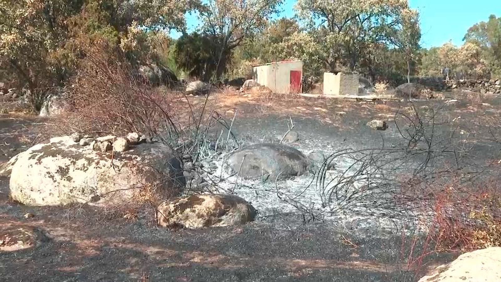 La herida del fuego en Fresnedilla de la Oliva