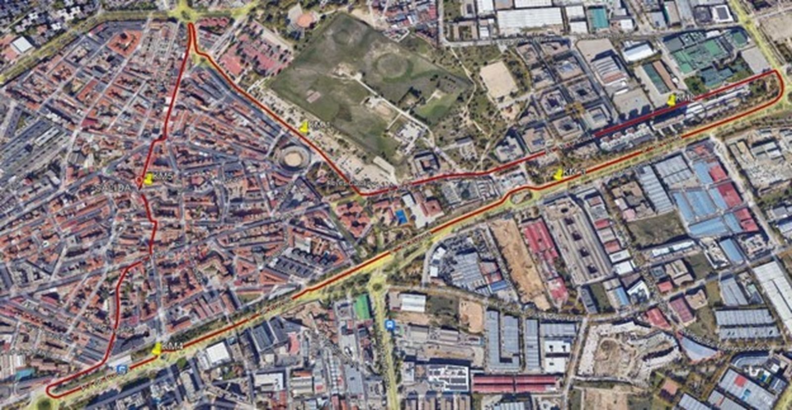 Recorrido de la SanSelvestre