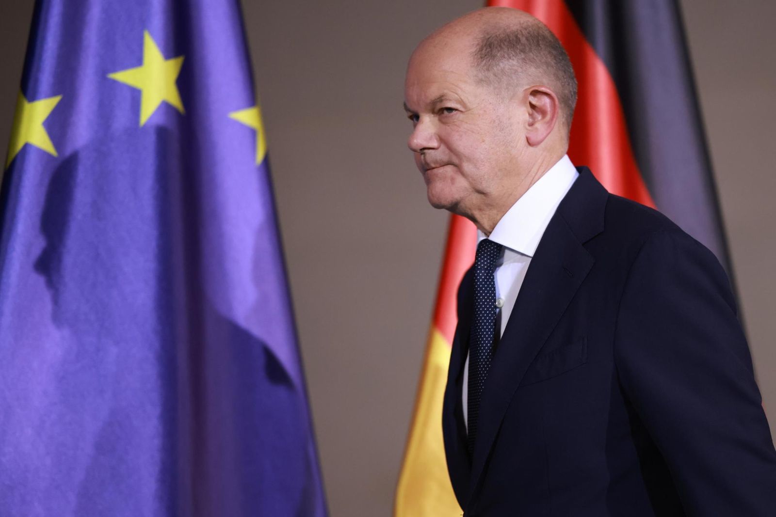 El canciller alemán, Olaf Scholz