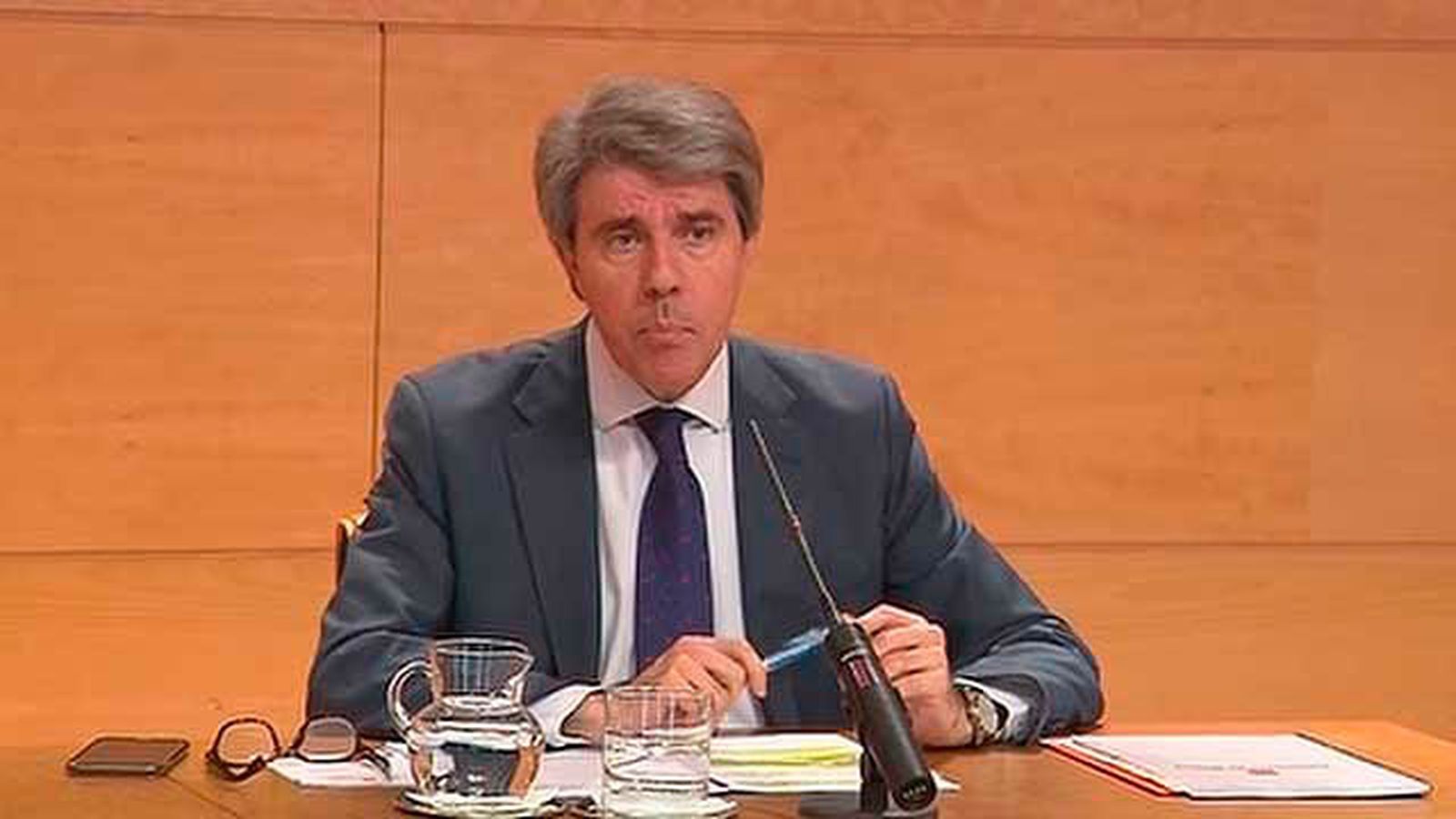 El portavoz de la Comunidad de Madrid, Ángel Garrido