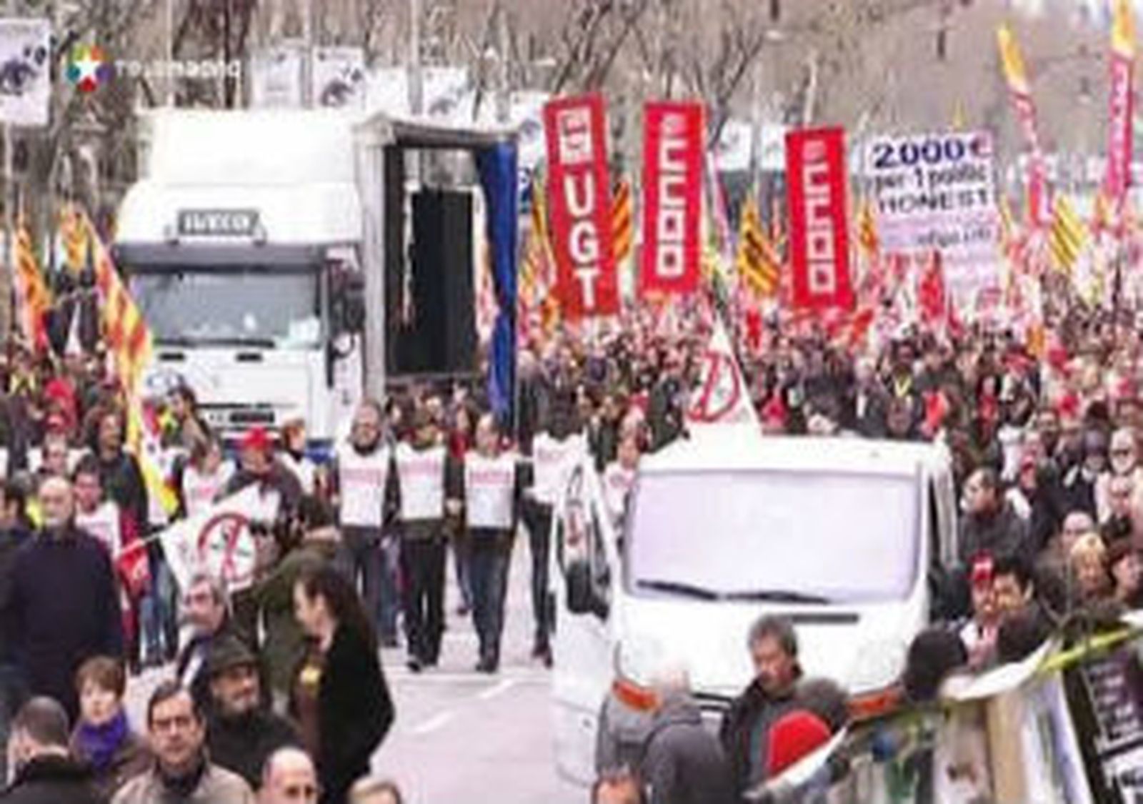 Manifestaciones en toda España