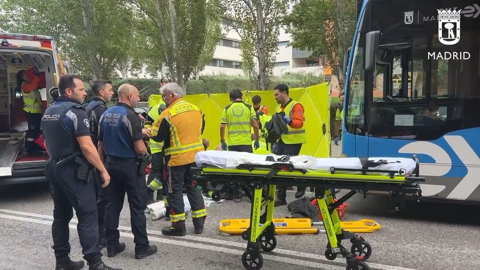 Atropello en Vallecas