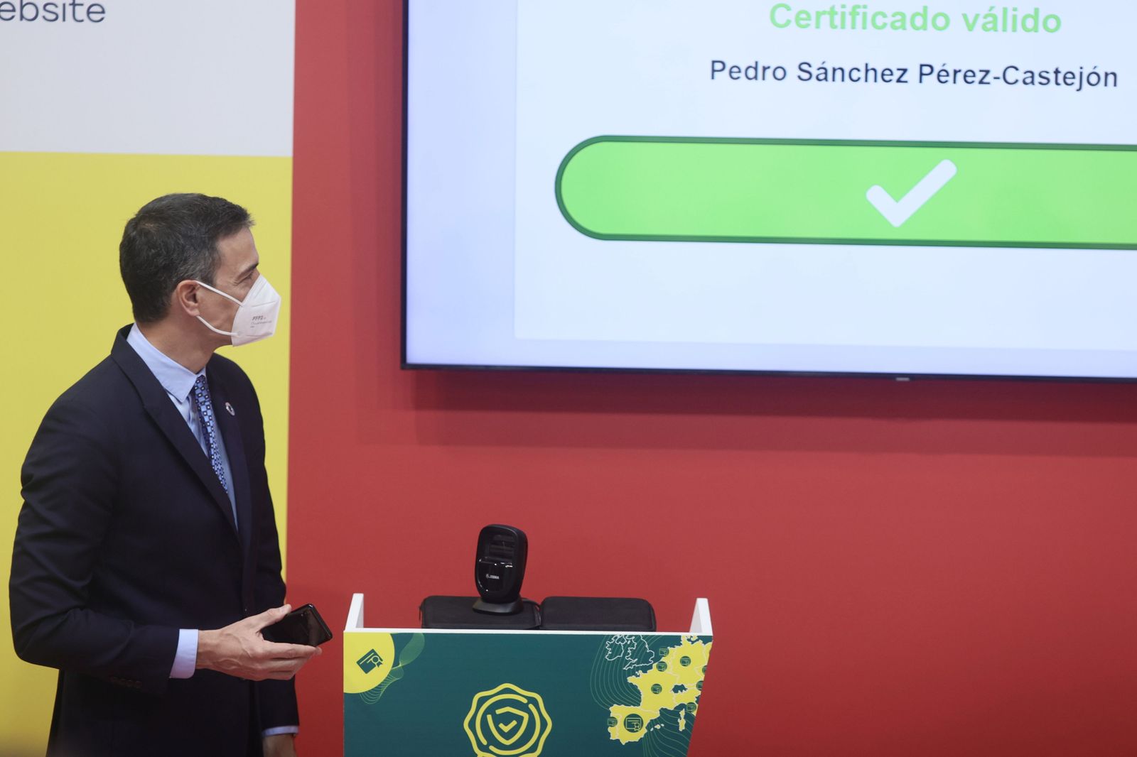 Sánchez presenta en Fitur el certificado digital para poder viajar