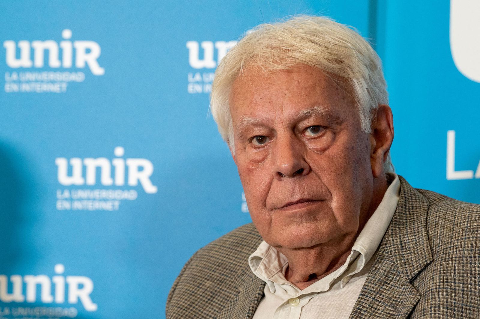 El expresidente del Gobierno,  Felipe González
