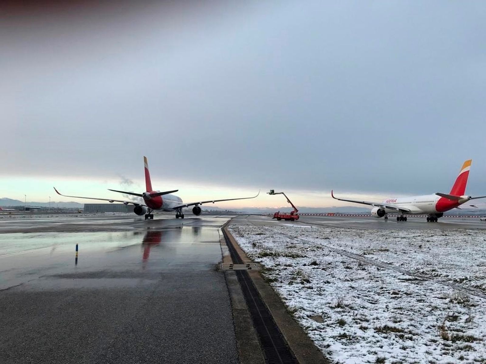Aviones en Barajas