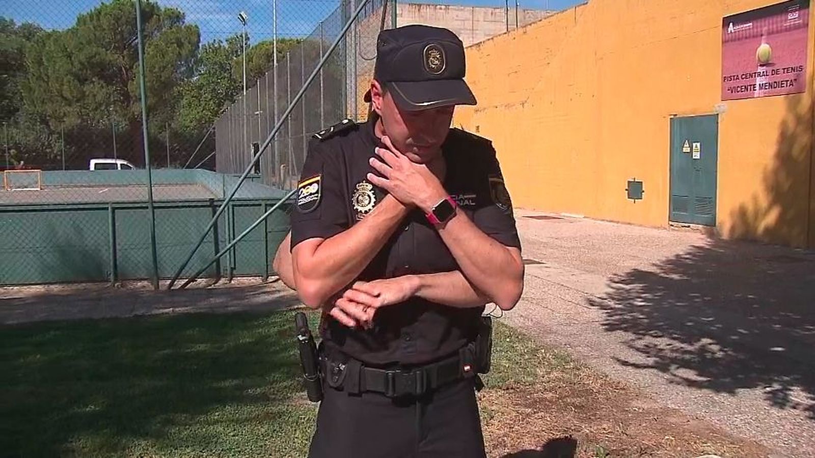 Sergio, el policía de Torrejón de Ardoz que estando fuera de servicio salvó la vida a un hombre