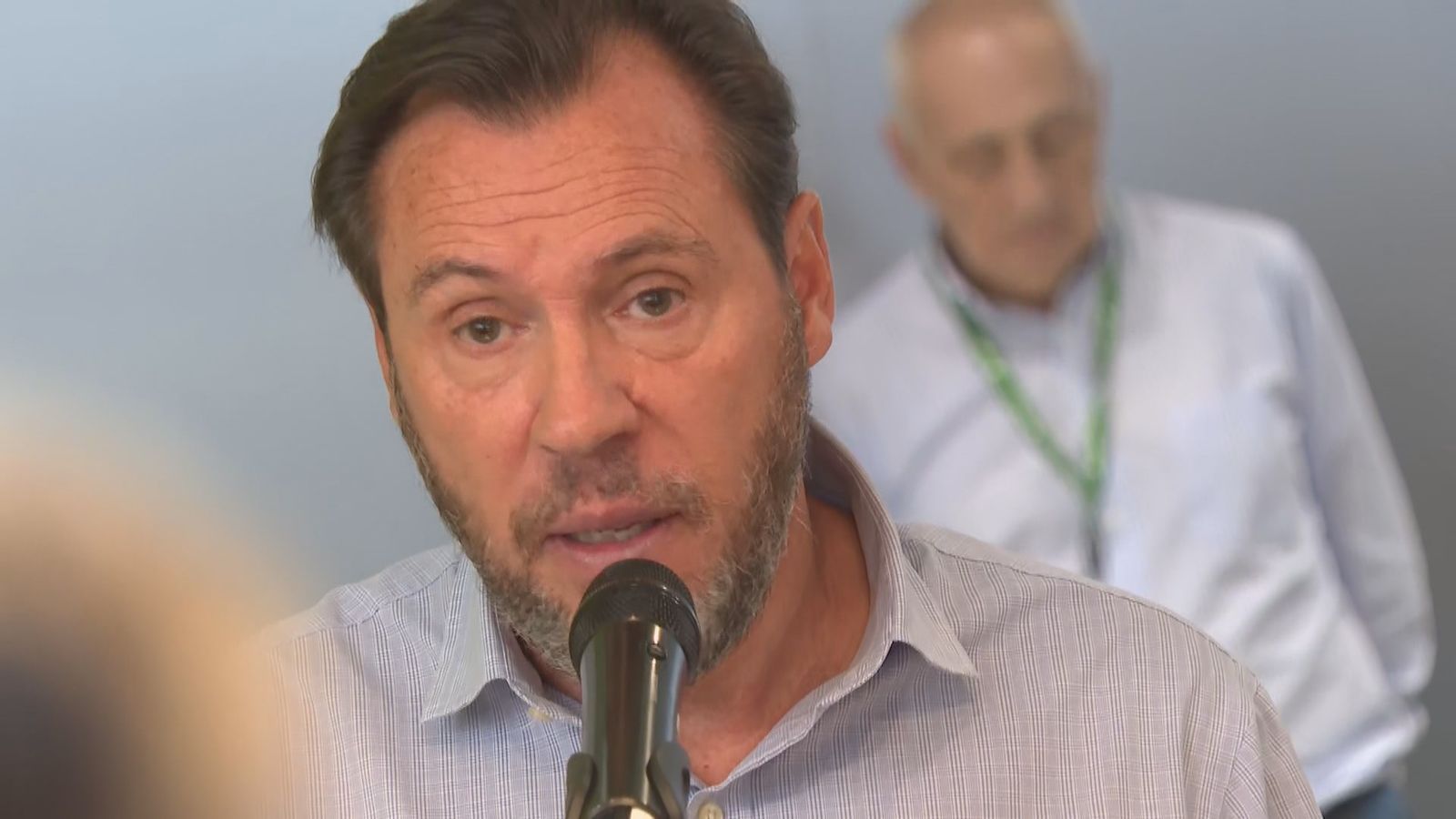 Óscar Puente habla tras el accidente ferroviario de Urda