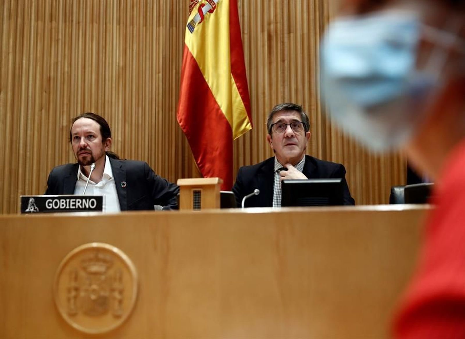 Máxima tensión en la Comisión de Reconstrucción entre Iglesias y Espinosa de los Monteros