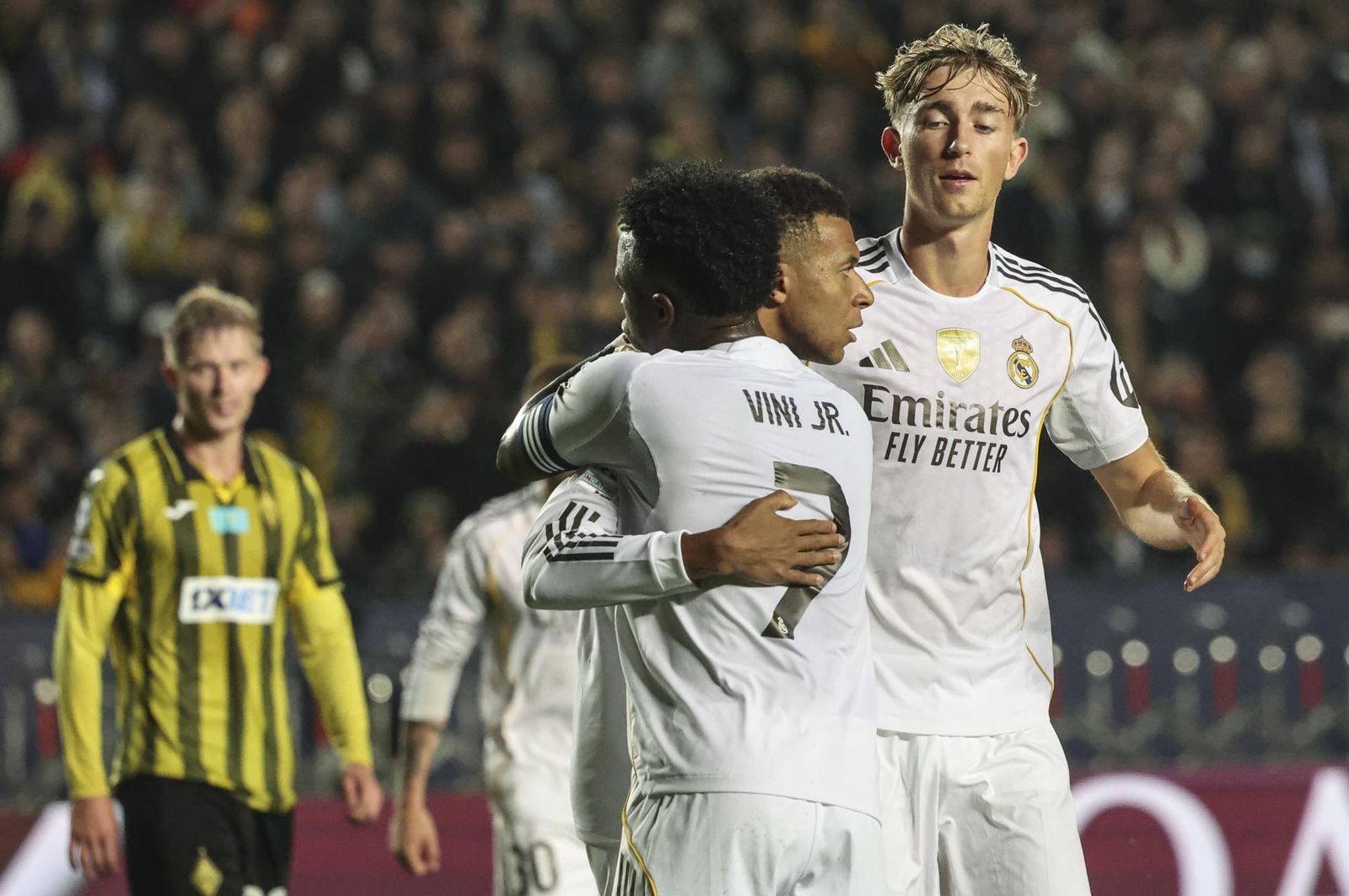 Vinicius, Mbappé u Huijsen ante el Kairat