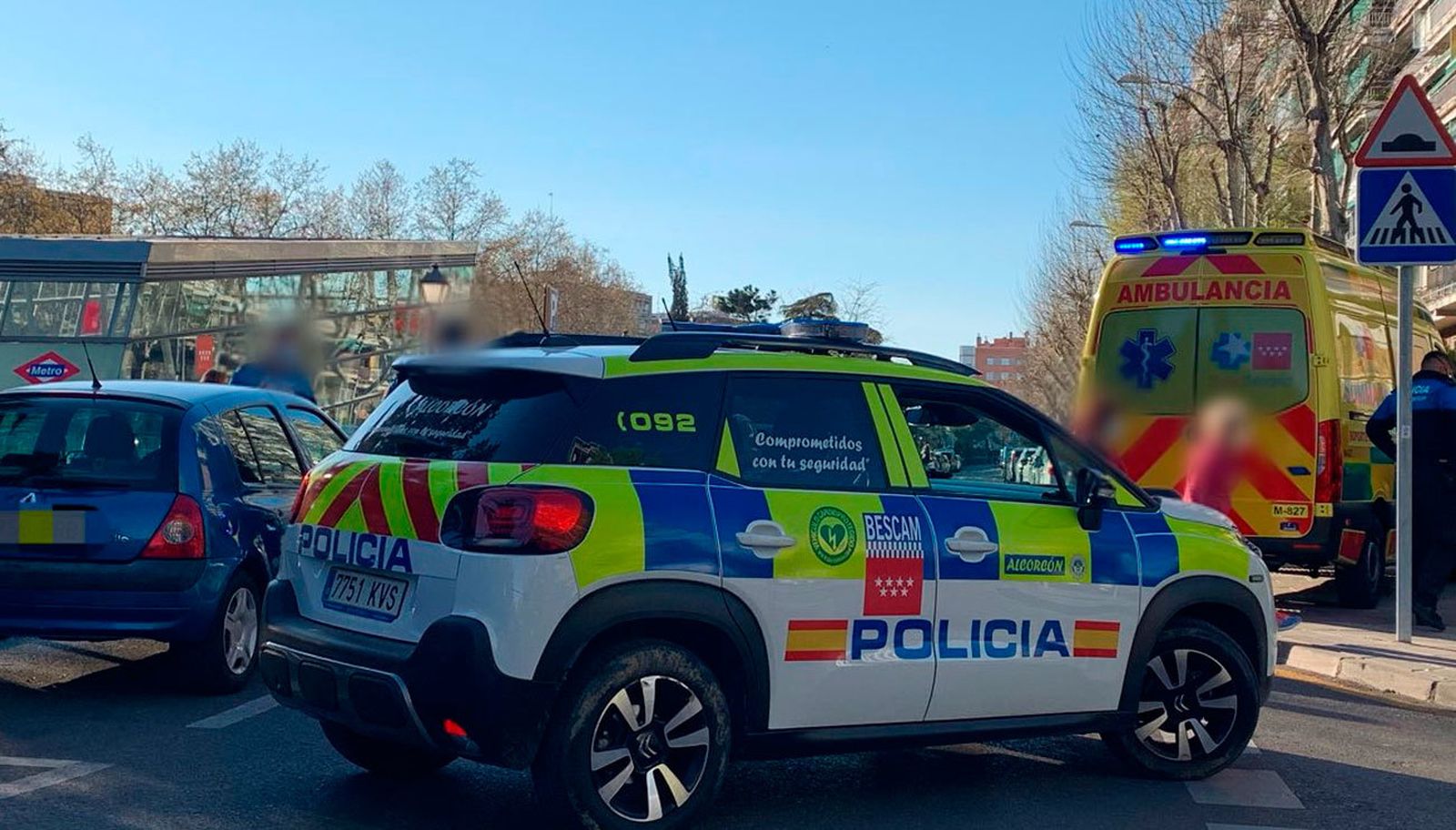 Coche de la Policía Local de Alcorcón