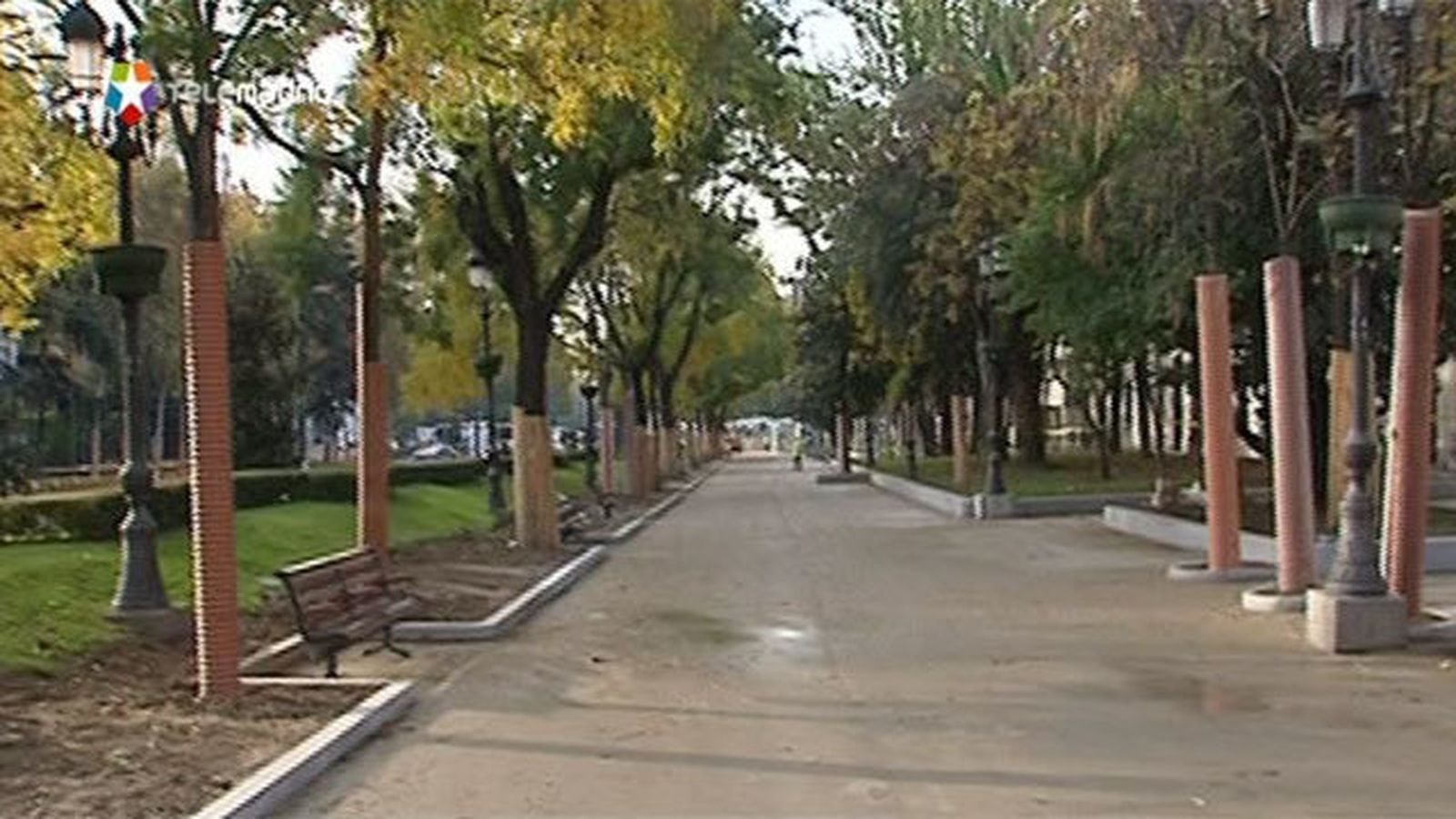 Obras en el eje Prado Recoletos