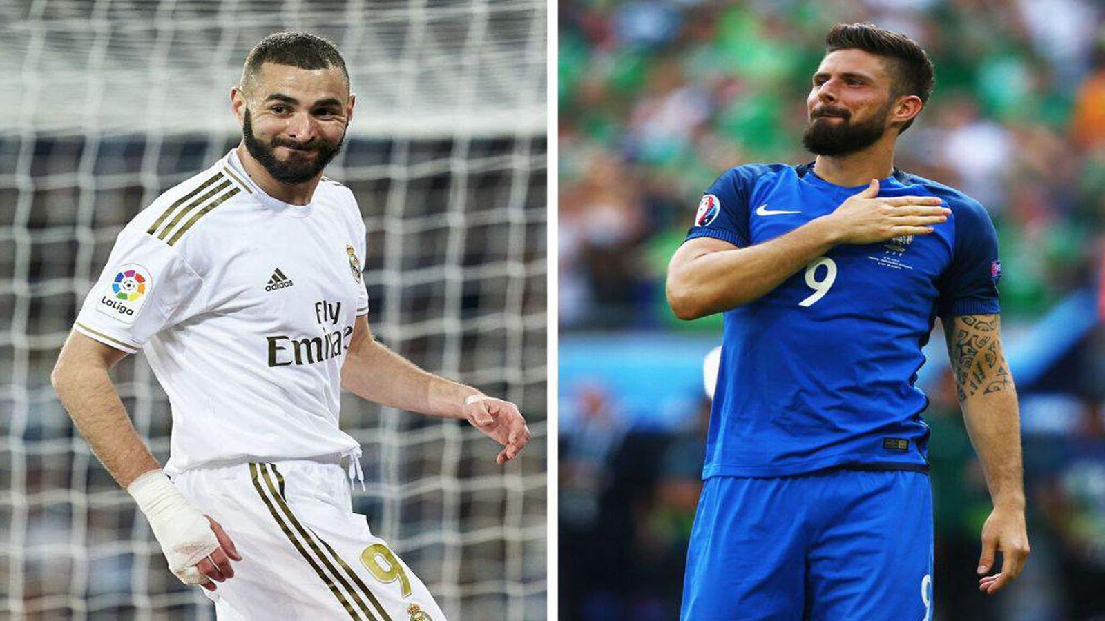 Benzema y Giroud