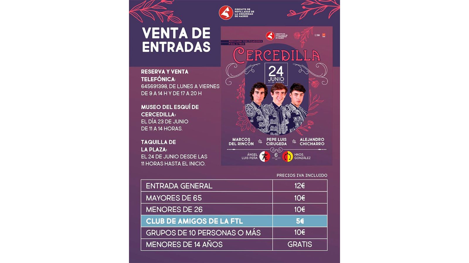 FOTO VENTA DE ENTRADAS
