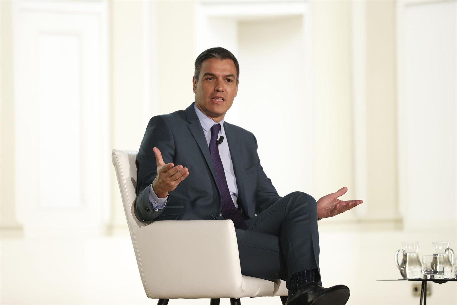 El presidente del Gobierno, Pedro Sánchez