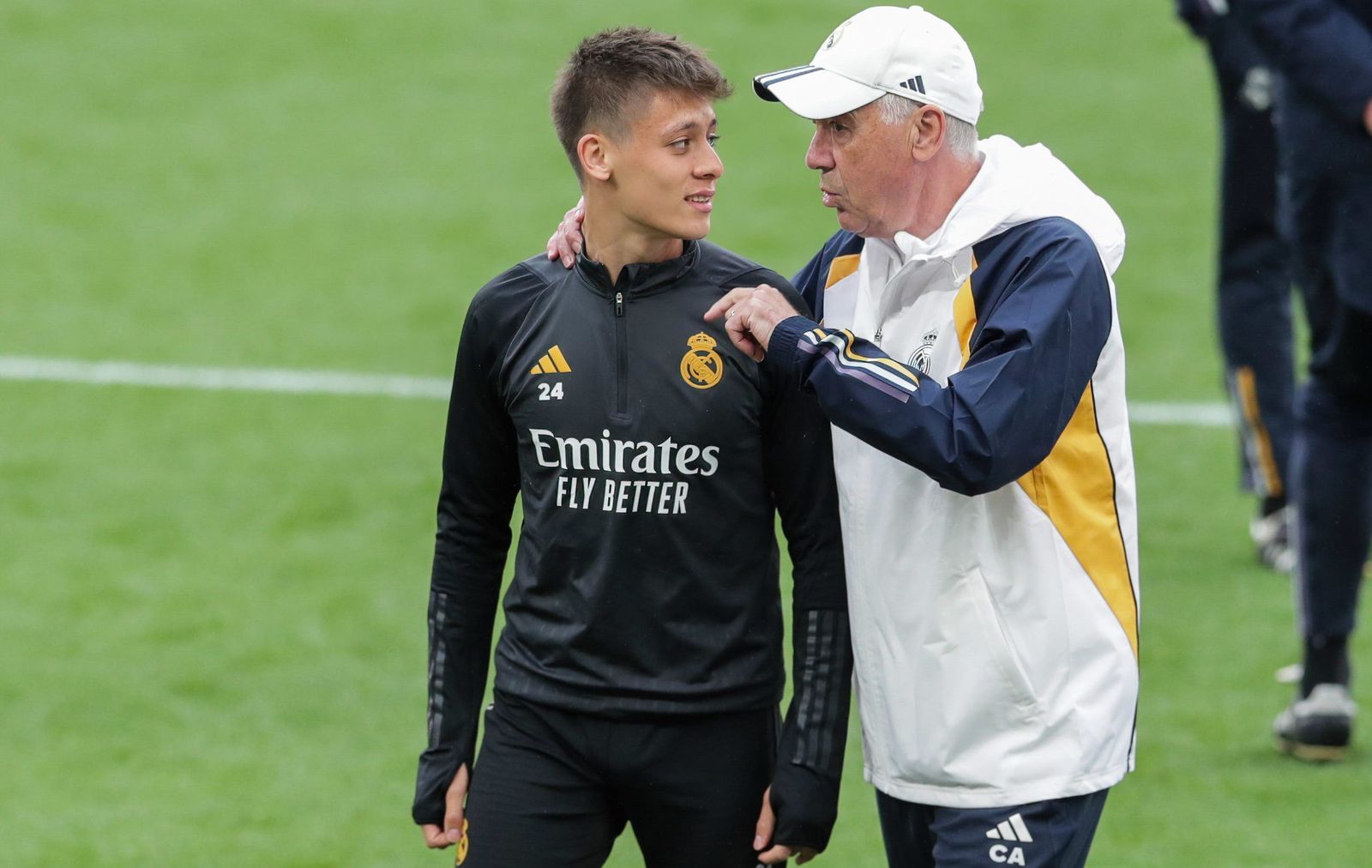 Guler y Ancelotti