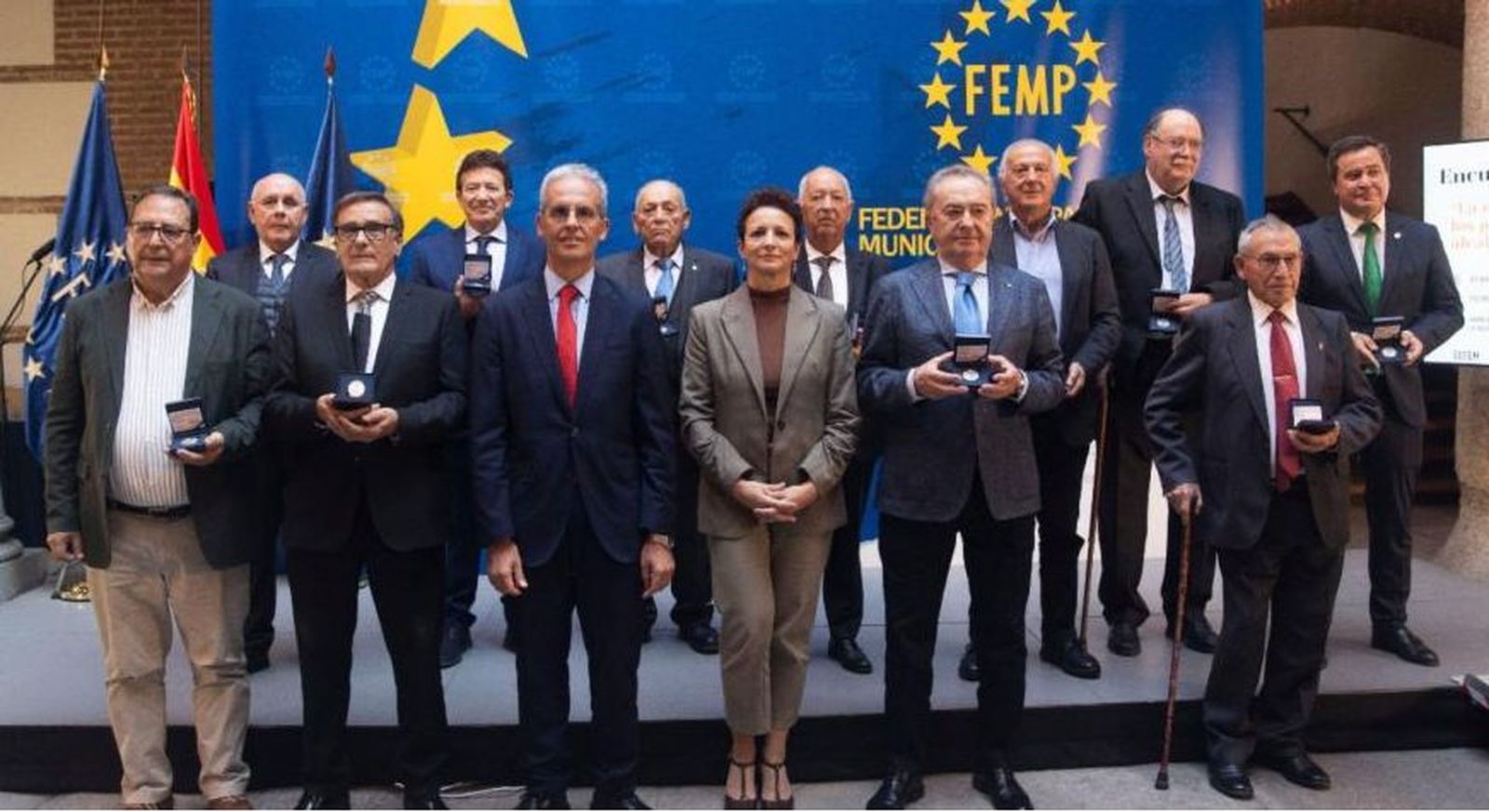 Homenaje a los alcaldes que llevan en el cargo desde las elecciones de 1979