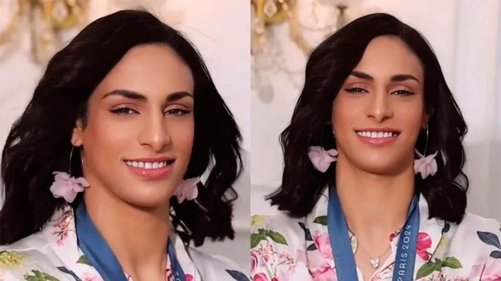 Imane Khelif posa con renovada imagen tras su controvertido oro en los Juegos de París