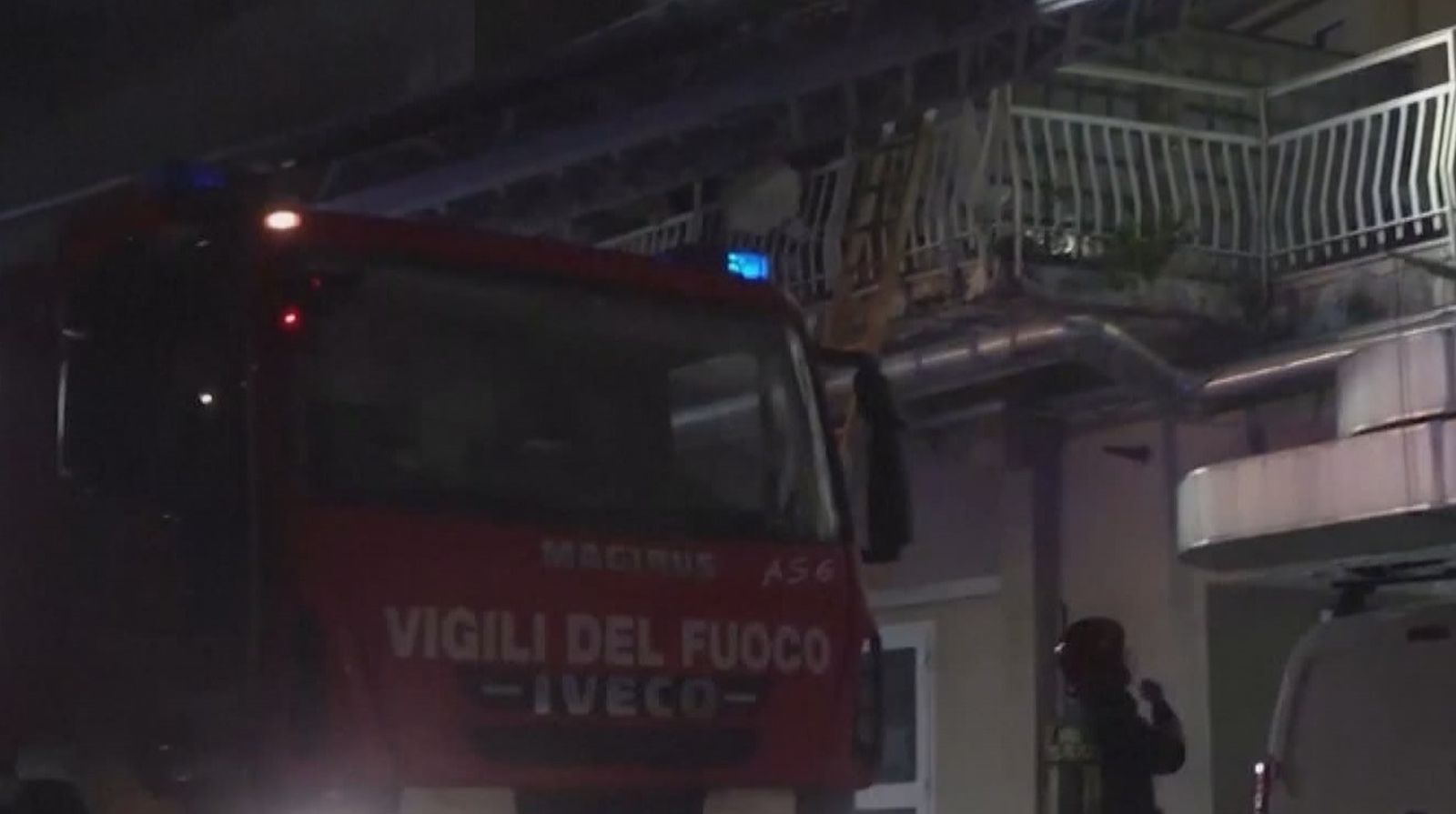 Incendio hospital de Roma