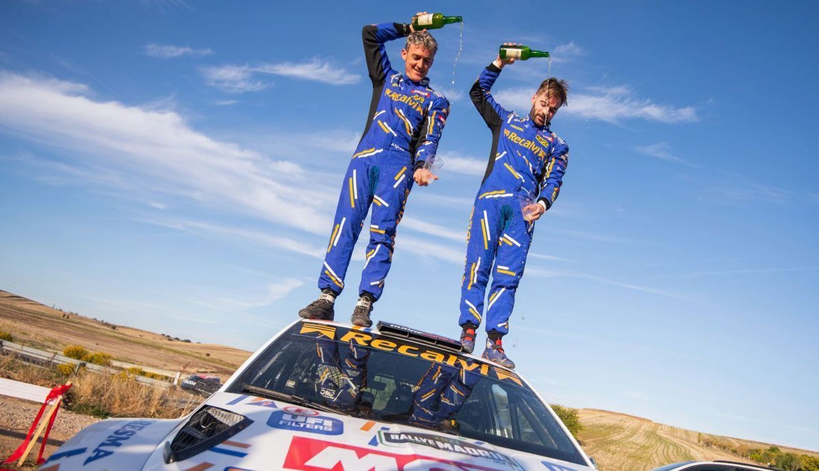 'Cohete' Suárez gana en Madrid y se proclama campeón del Rally de Tierra de Madrid