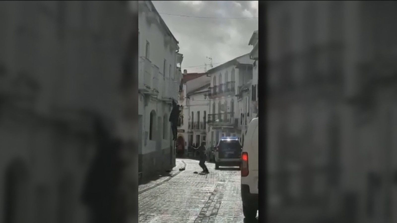 Detenido un supuesto maltratador que saltó por un balcón para intentar huir