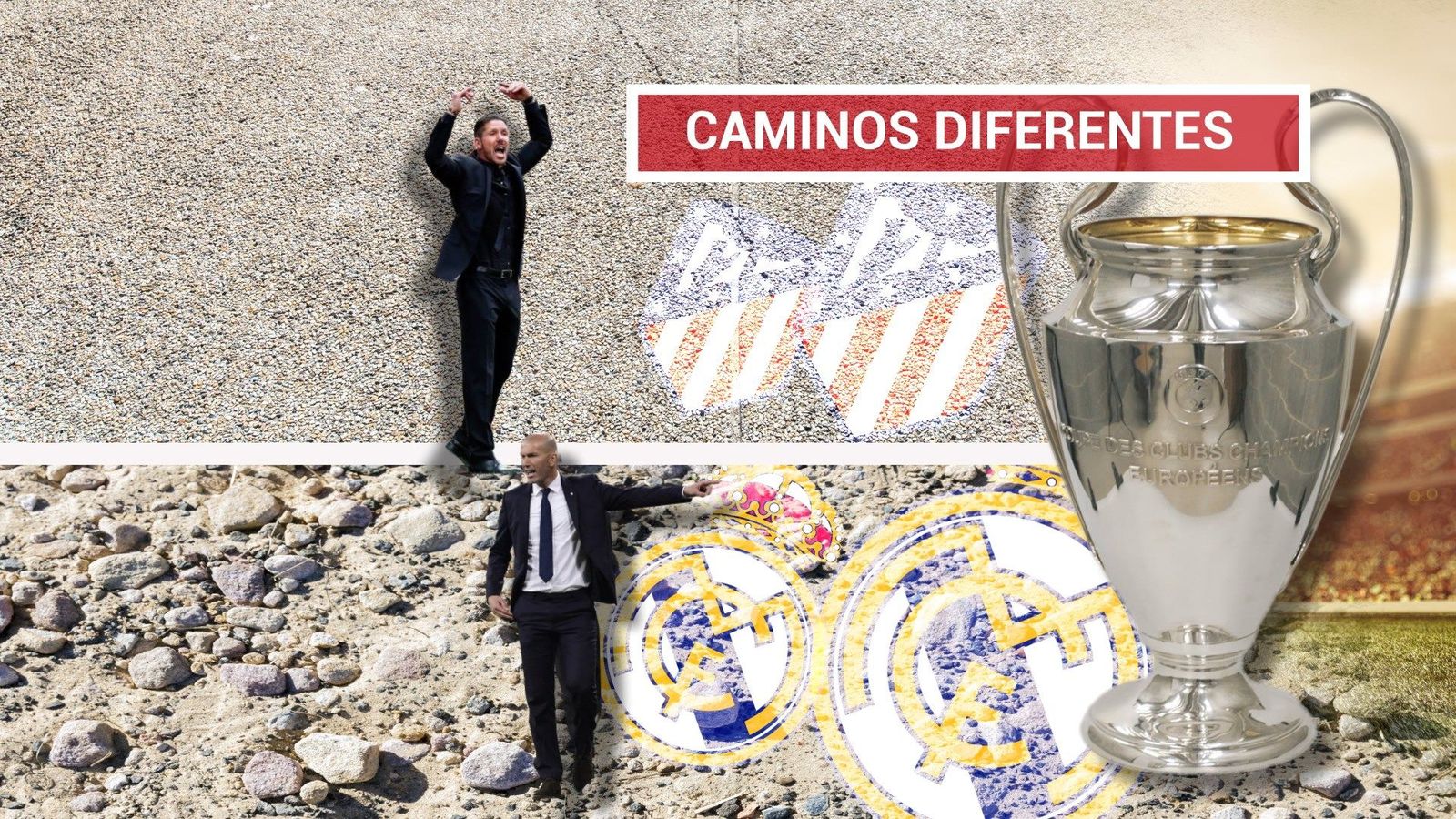 Camino de rosas para el Atleti; de espinas para el Real Madrid en Champions