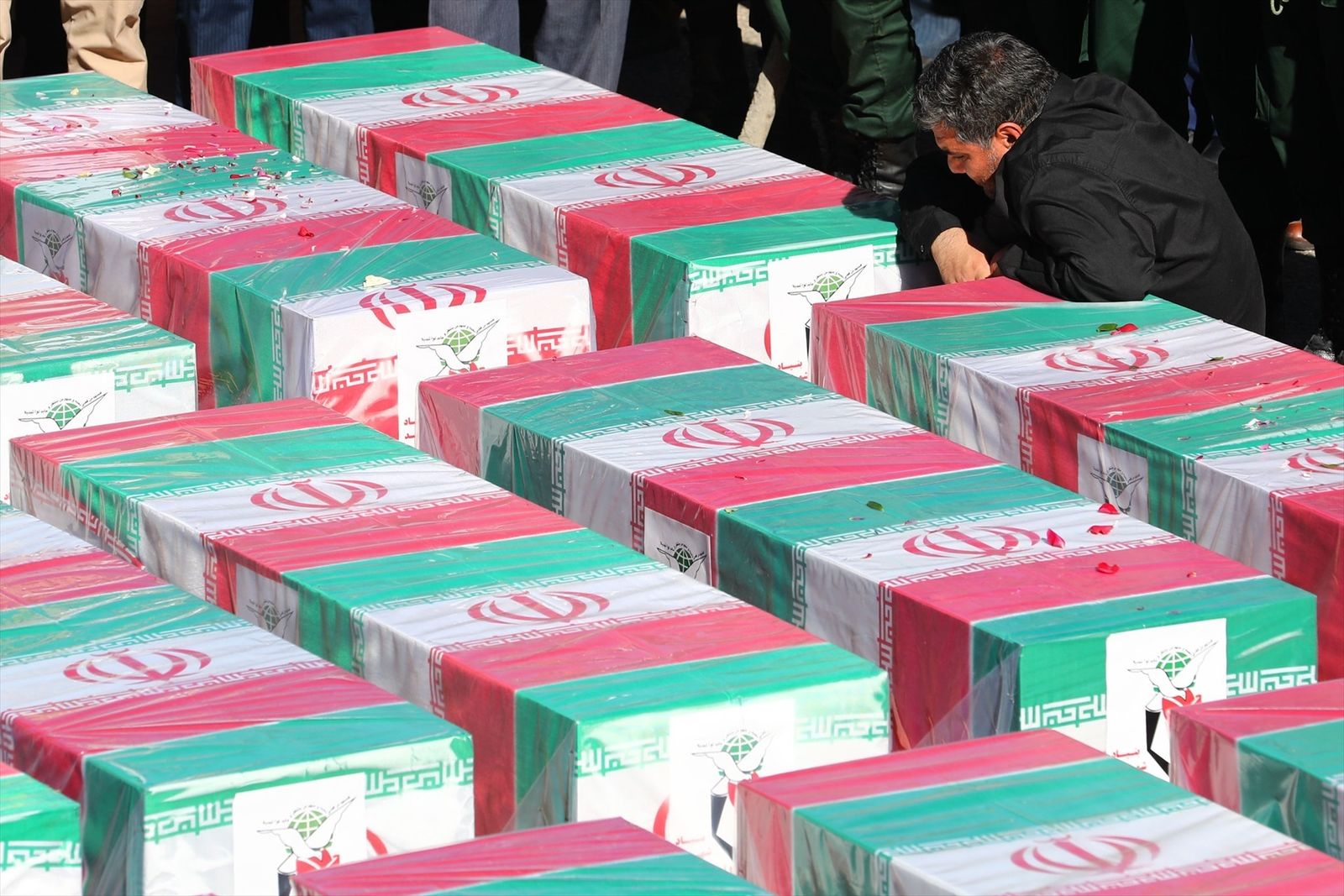 Funeral por las víctimas del atentado de Kerman, Irán