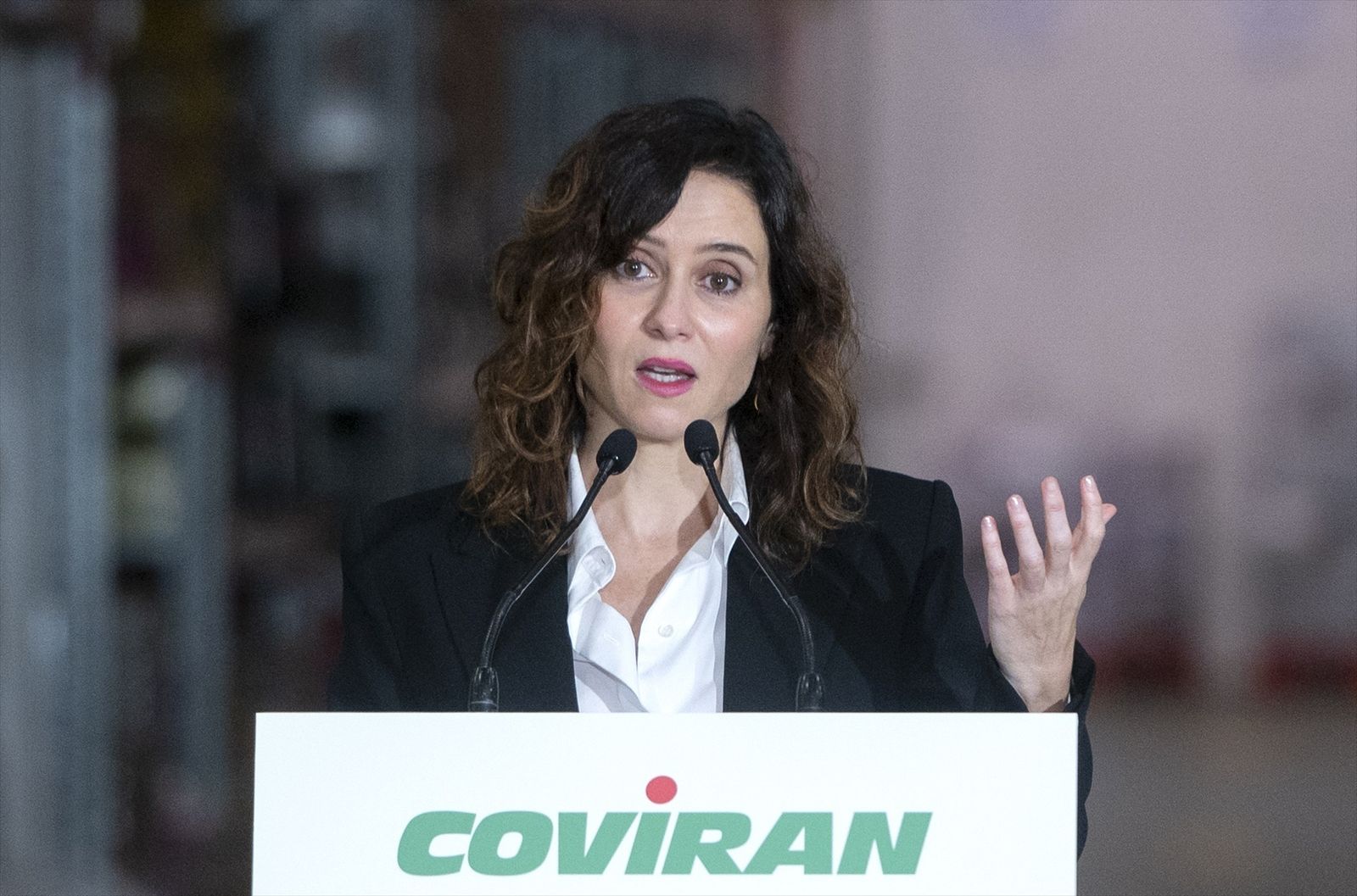 La presidenta de la Comunidad de Madrid, Isabel Díaz Ayuso